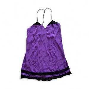 Zadig & Voltaire Purple Dress with Black Accents